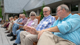 JOY Group relaxing at The Cove